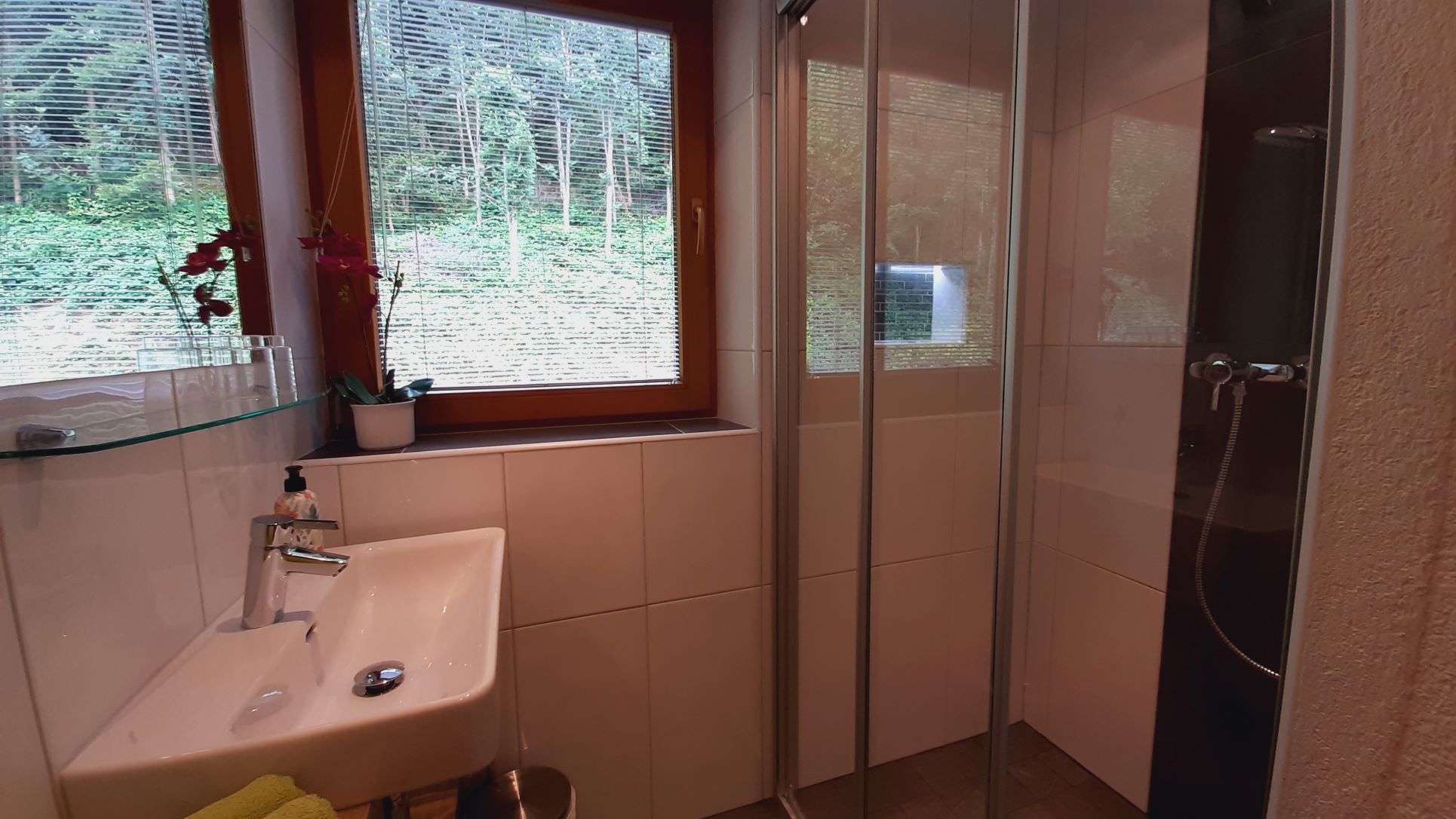 Dusche Appartement Zillertal Arena